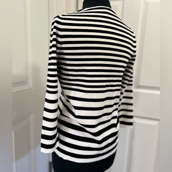 Talbots Women’s Crew Neck Striped Sweater/Top - Picture 6 of 9